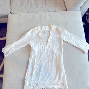 Vix swimwear coverup in white